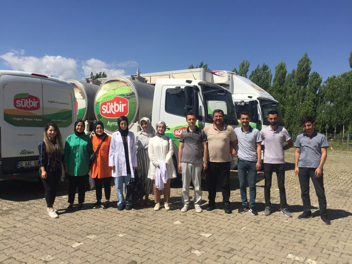 SÜTBİR Firması Ziyareti