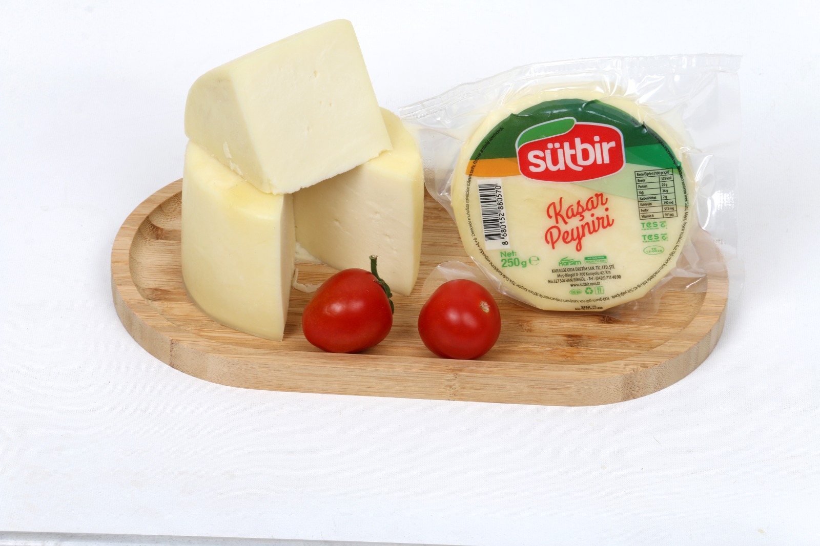 Tam Yağlı Taze Piknik Kaşar 250 gr