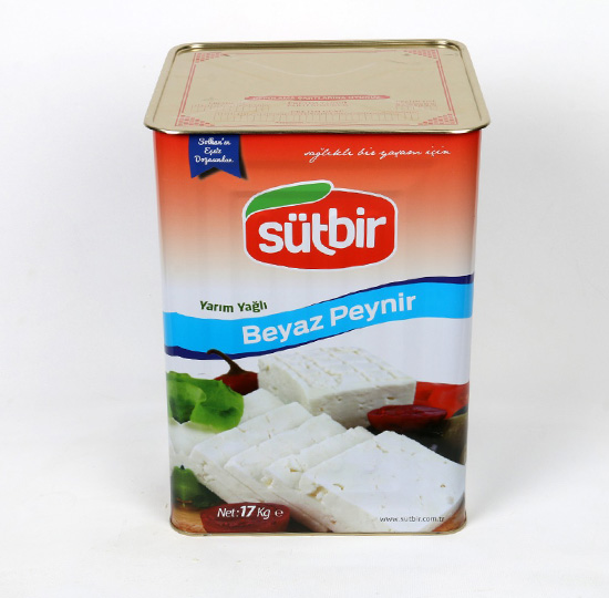 Y.Yağlı Teneke Beyaz Peynir 17 Kg