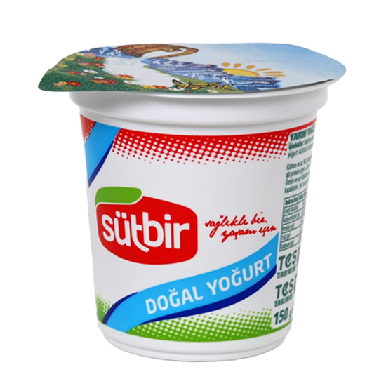 Y.Yağlı Homojenize Yoğurt 150 gr-Koli 20 Adet